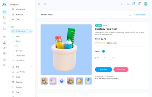 eCommerce Detail App