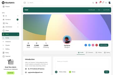 User Profile App