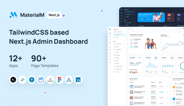 MaterialPro Dashboard