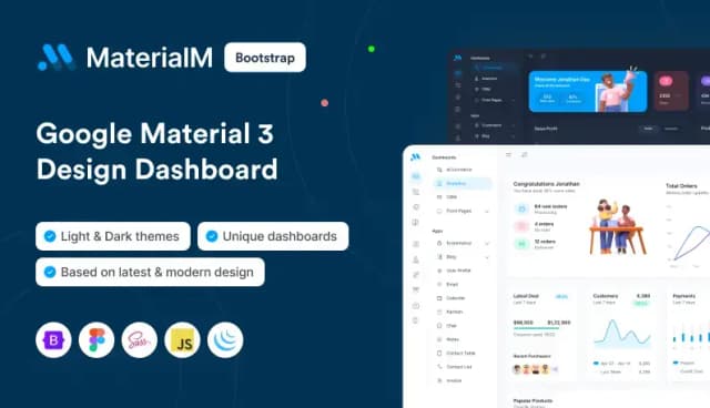 MaterialPro Dashboard