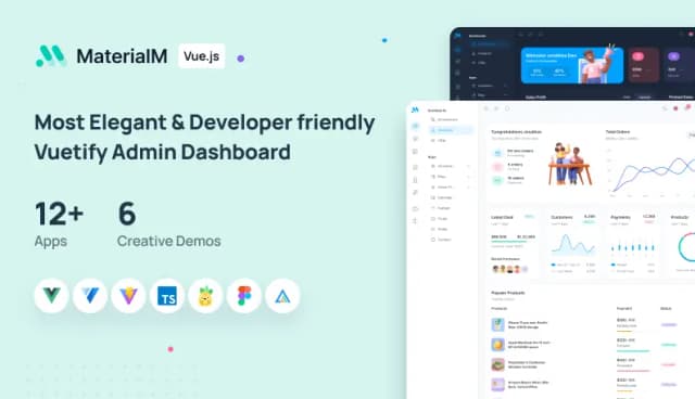 MaterialPro Dashboard