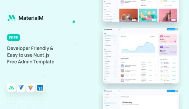 MaterialPro Dashboard